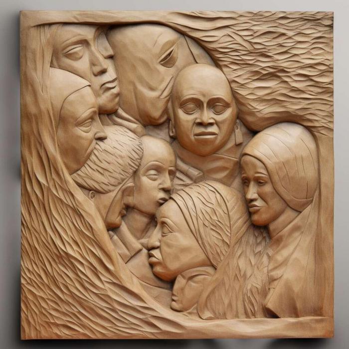 نموذج ثلاثي الأبعاد لآلة CNC 3D Art 